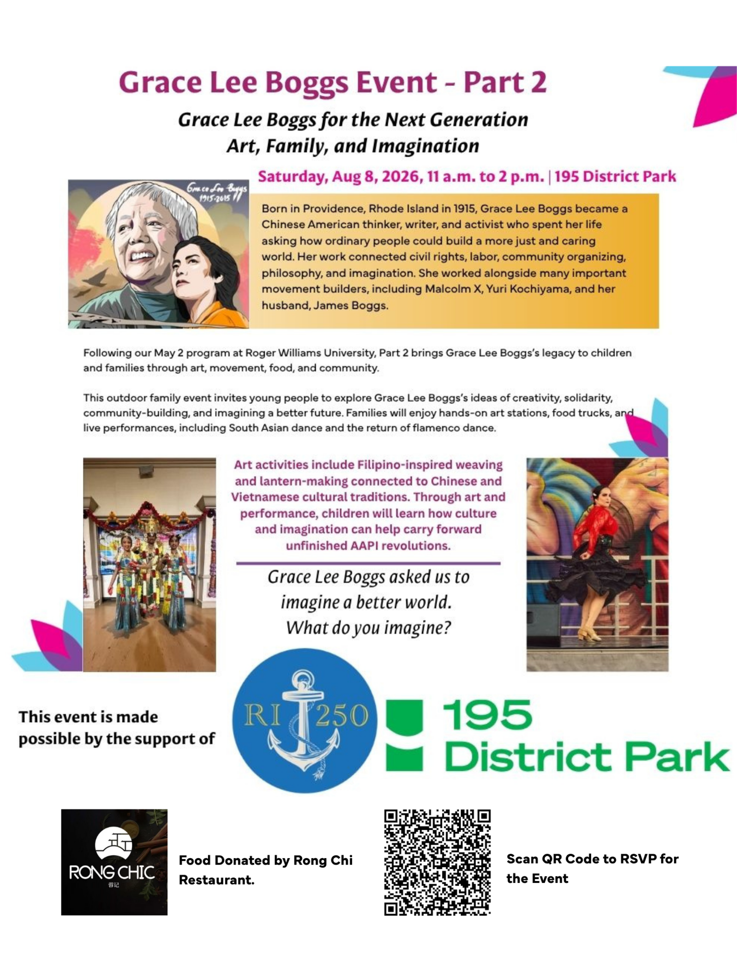 Grace Lee Boggs for the Next Generation: Art, Family, and Imagination