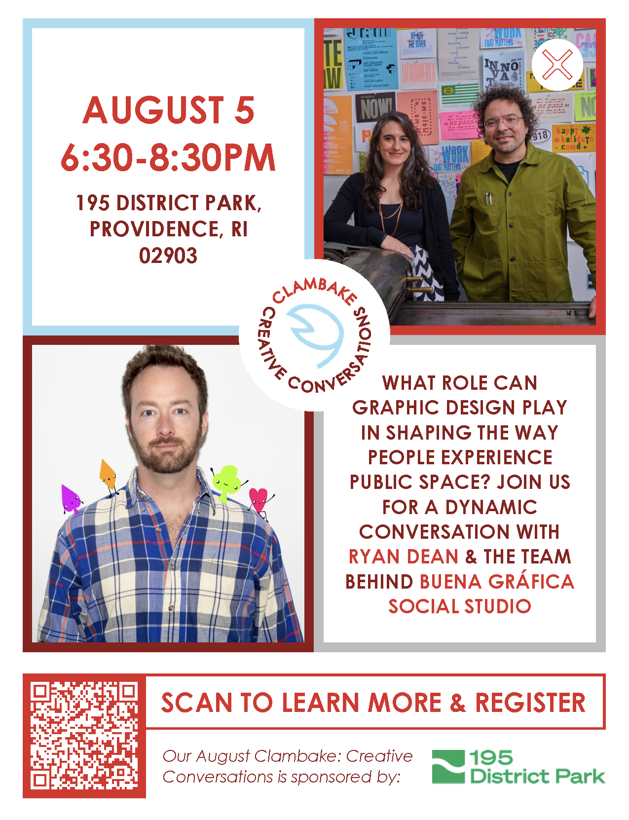 DESIGNxRI Clambake: Creative Conversations