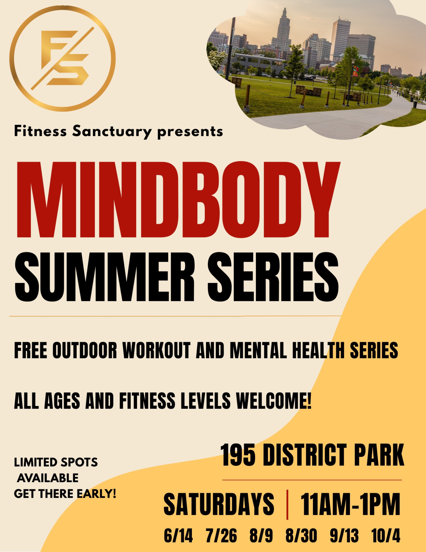 Mind Body Summer Series with Fitness Sanctuary
