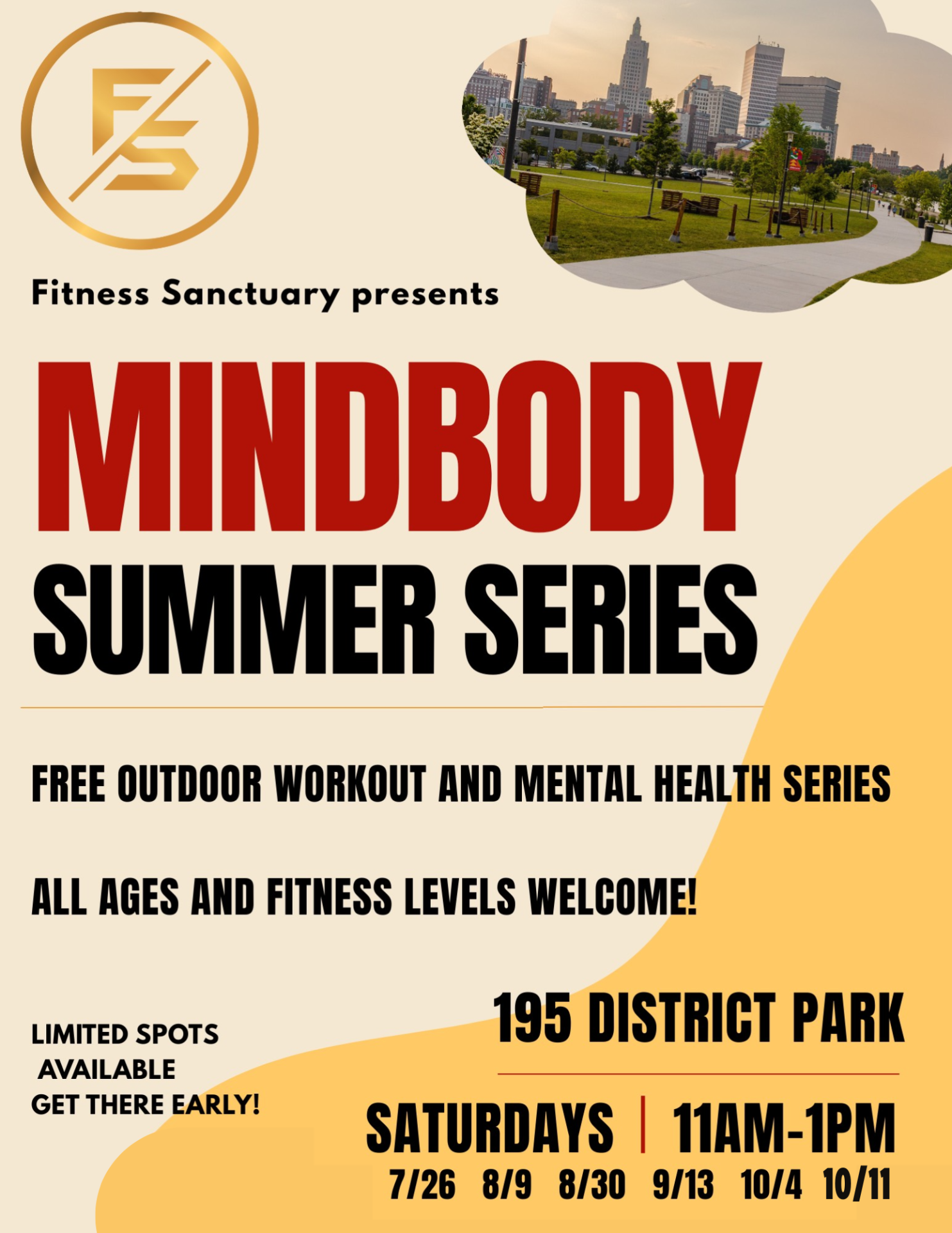 Mind Body Summer Series with Fitness Sanctuary