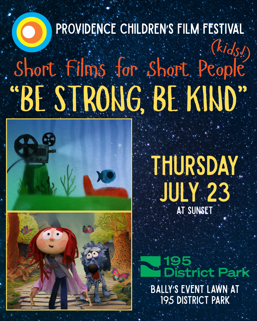Providence Children's Film Festival presents Starry Night Cinema