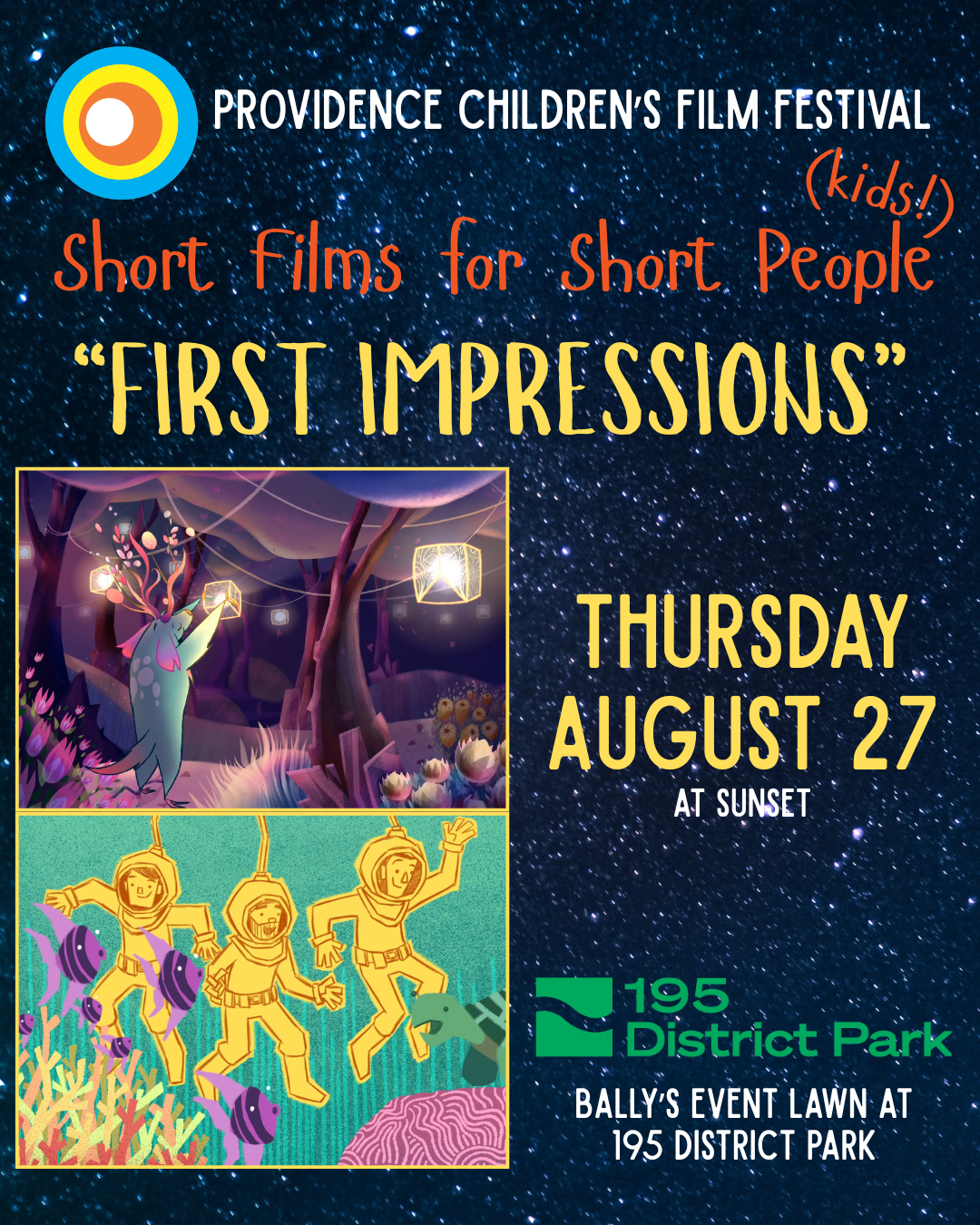Providence Children's Film Festival presents Starry Night Cinema