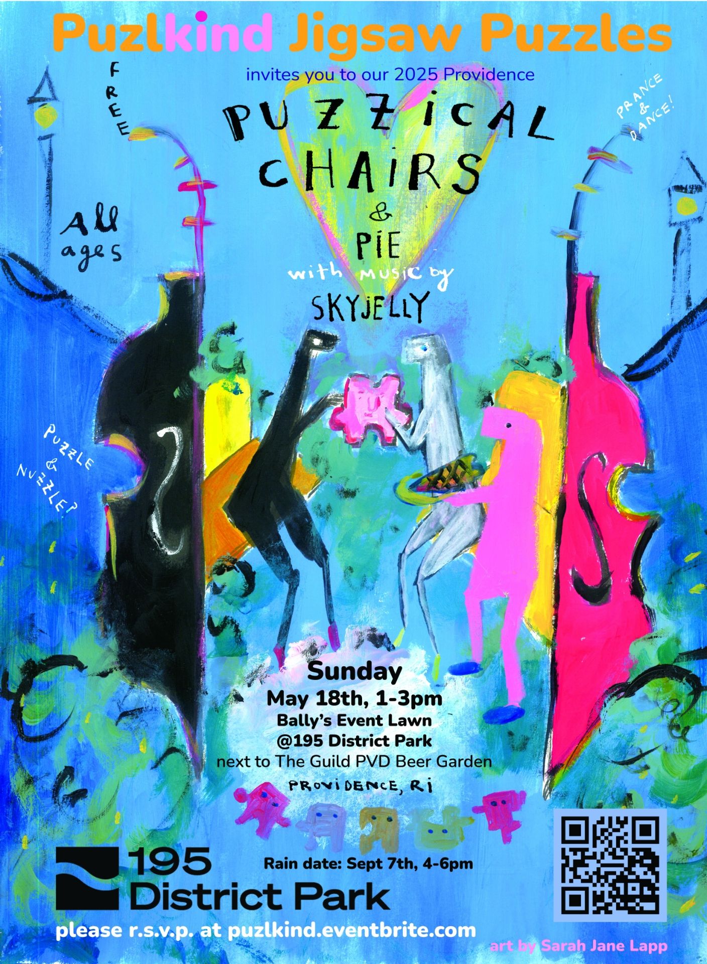 Puzzical Chairs & Pie