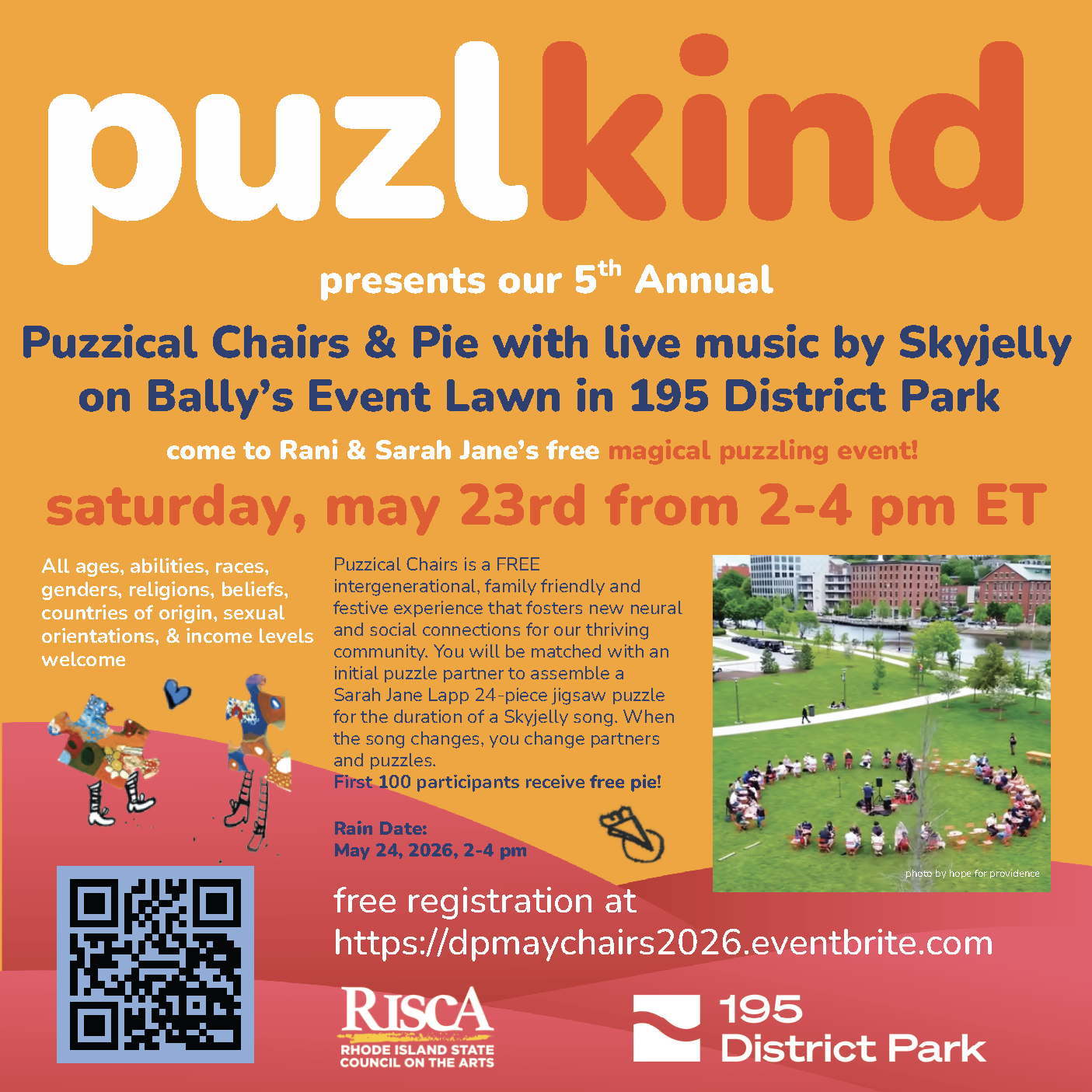 Puzzical Chairs & Pie