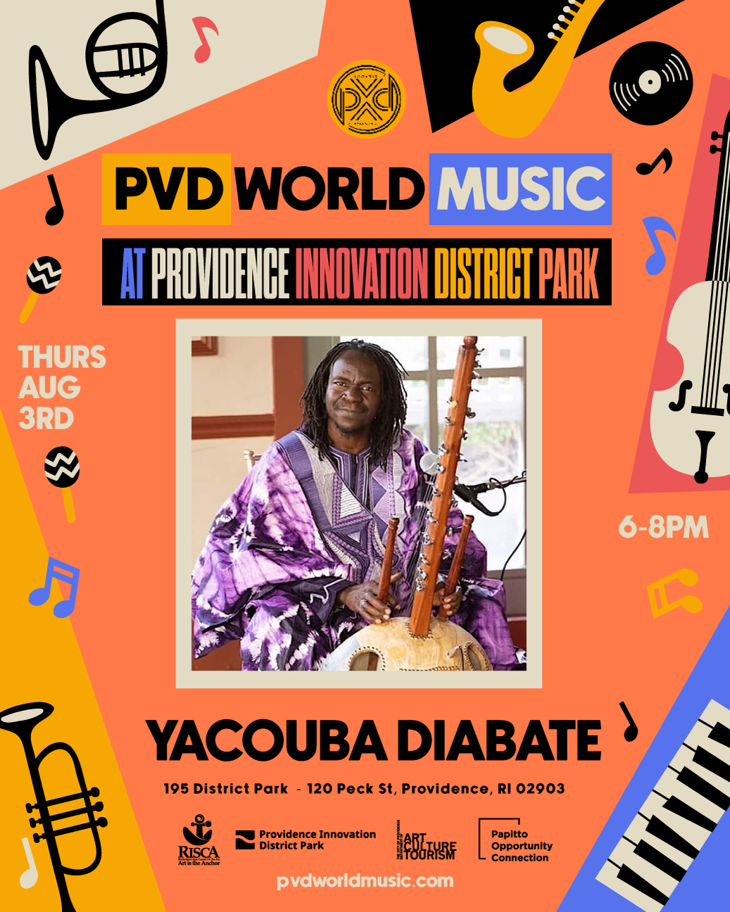 PVD World Music in the Park Radio Saba Jazz